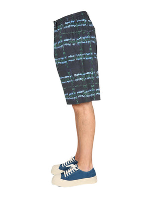 MARNI Logo Print Bermuda Shorts for Men