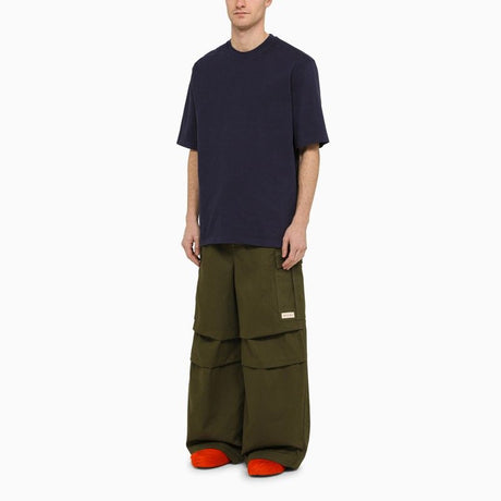 MARNI Oversized Green Cargo Pants for Men - SS24 Collection