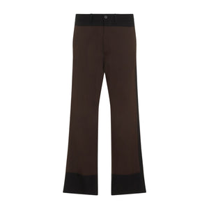 MARNI Men's Classic Virgin Wool Trousers