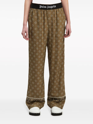 PALM ANGELS Military-Inspired Ameba Print Pants for Women