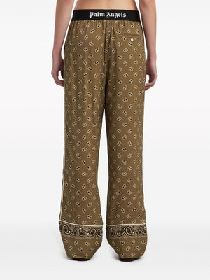 PALM ANGELS Military-Inspired Ameba Print Pants for Women