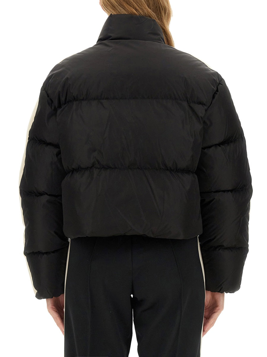 PALM ANGELS Down Jacket with Logo - Size S