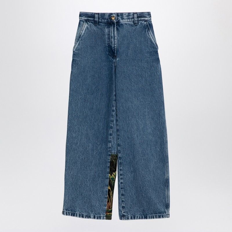 PALM ANGELS Urban Jungle Baggy Denim Jeans