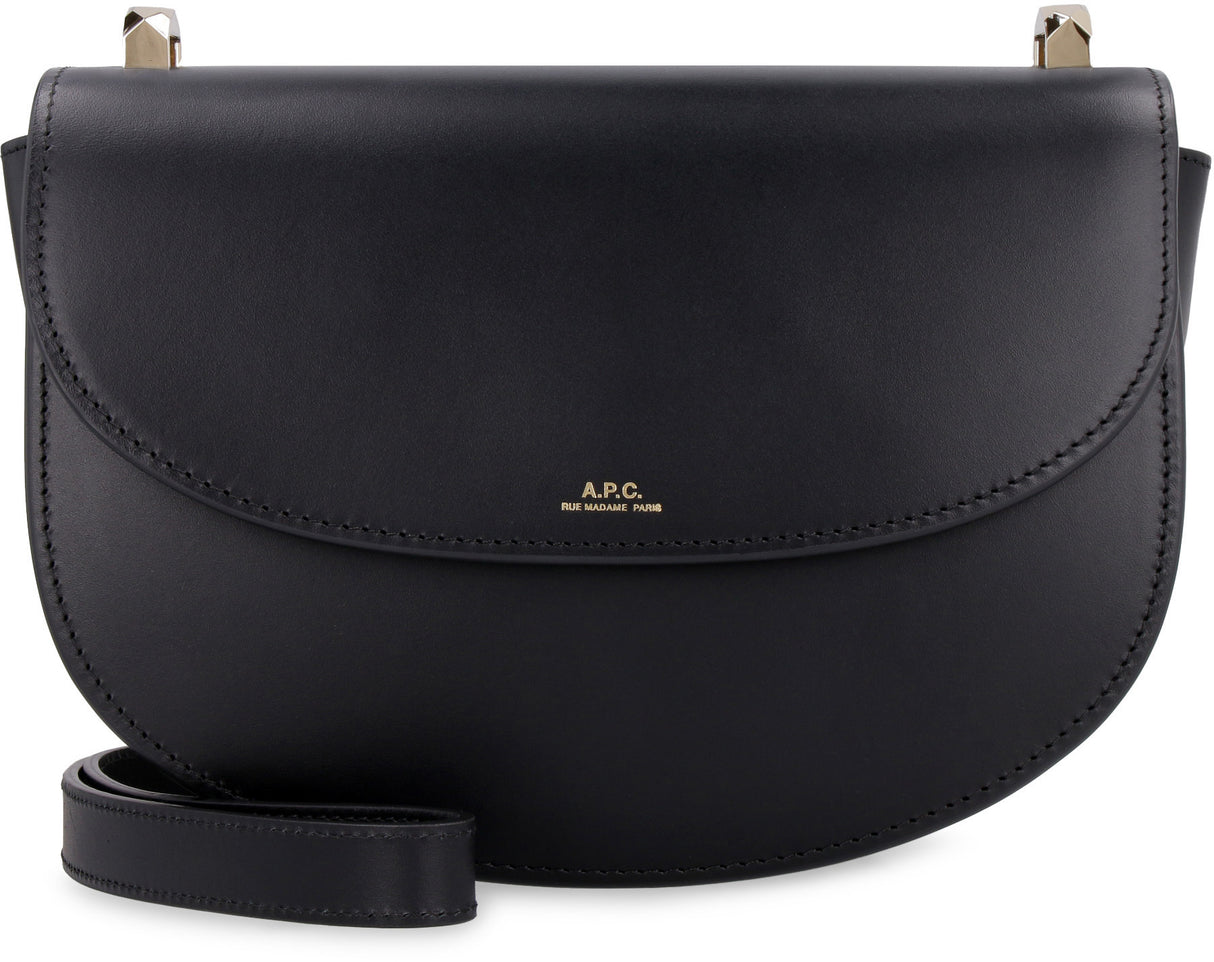 A.P.C. Stylish Leather Crossbody Handbag for Women - Black