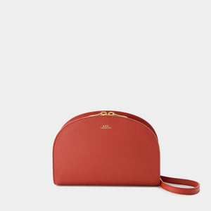 A.P.C. The Parisian Charm of this Demi-Lune Handbag - Versatile and Stylish for Any Occasion