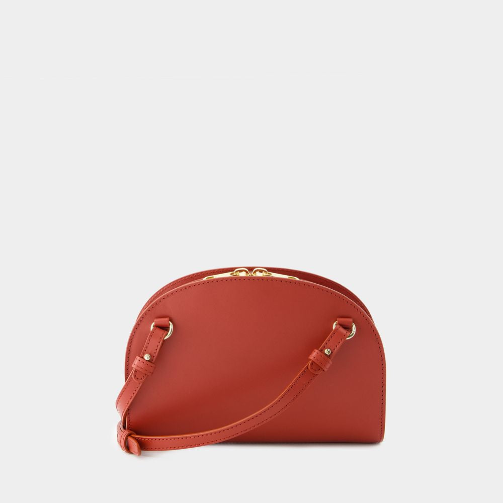 A.P.C. The Parisian Charm of this Demi-Lune Handbag - Versatile and Stylish for Any Occasion