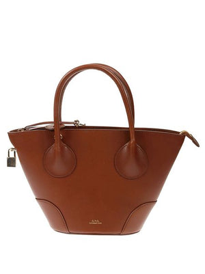 A.P.C. Minimalist Leather Tote Handbag for Women