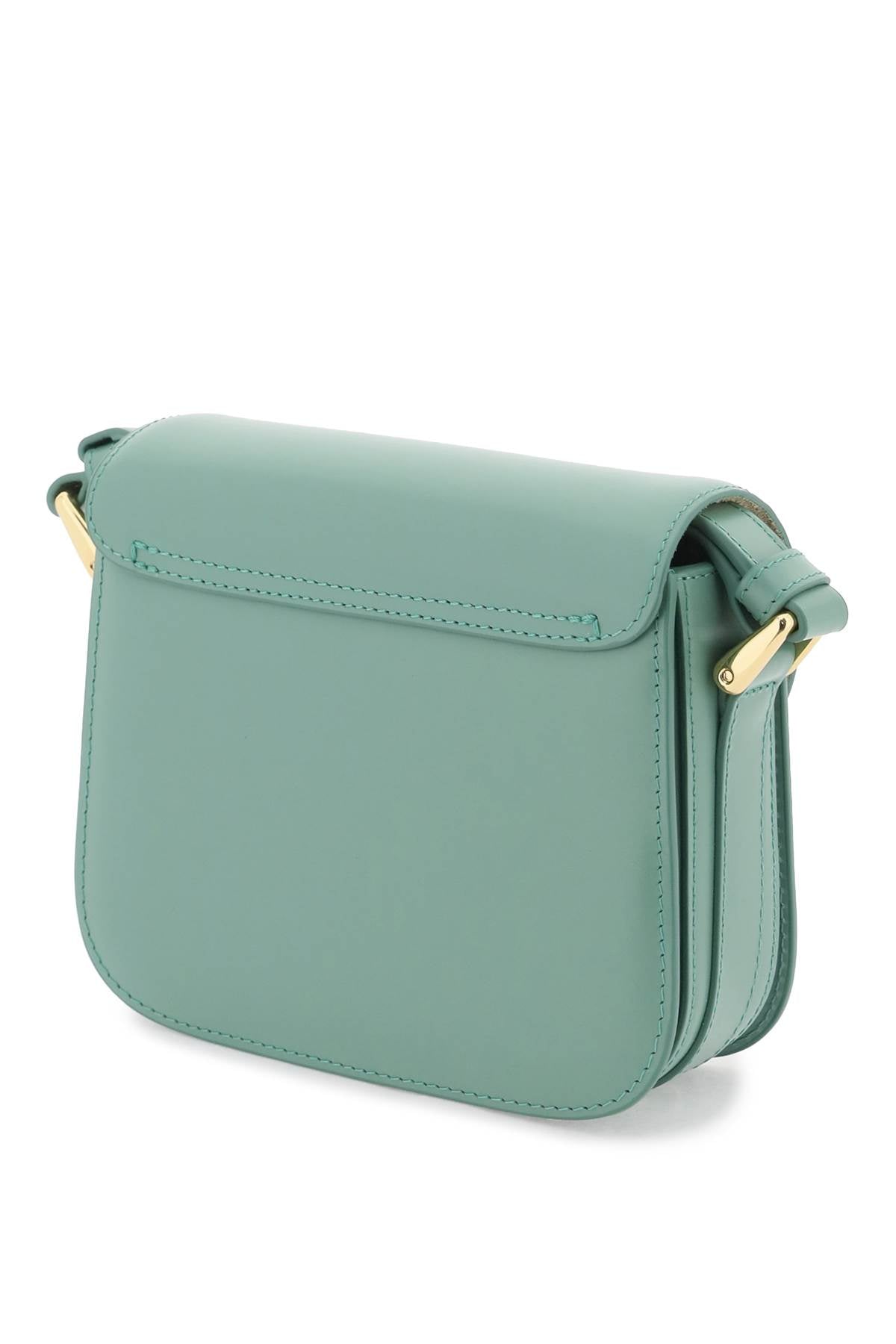 حقيبة جلدية صغيرة جراس - أخضر