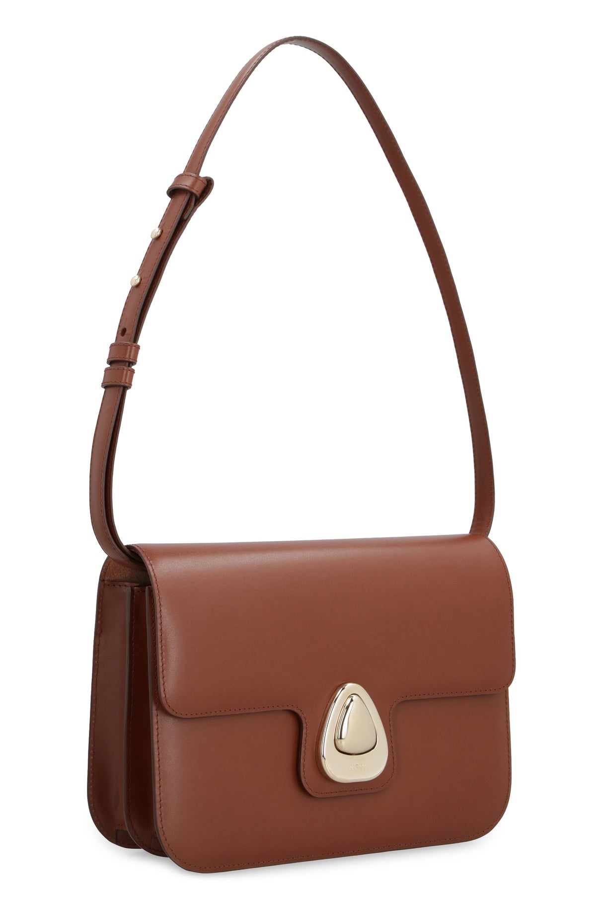 Túi đeo vai da màu nâu Saddle cho phụ nữ - Bộ sưu tập FW23