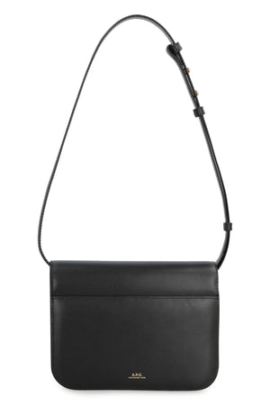 Astra Leather Small Handbag - Black