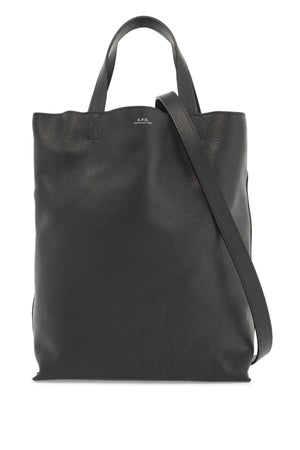 A.P.C. Medium Leather Tote Handbag