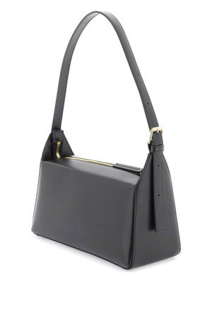 A.P.C. Elegant Leather Mini Baguette Handbag