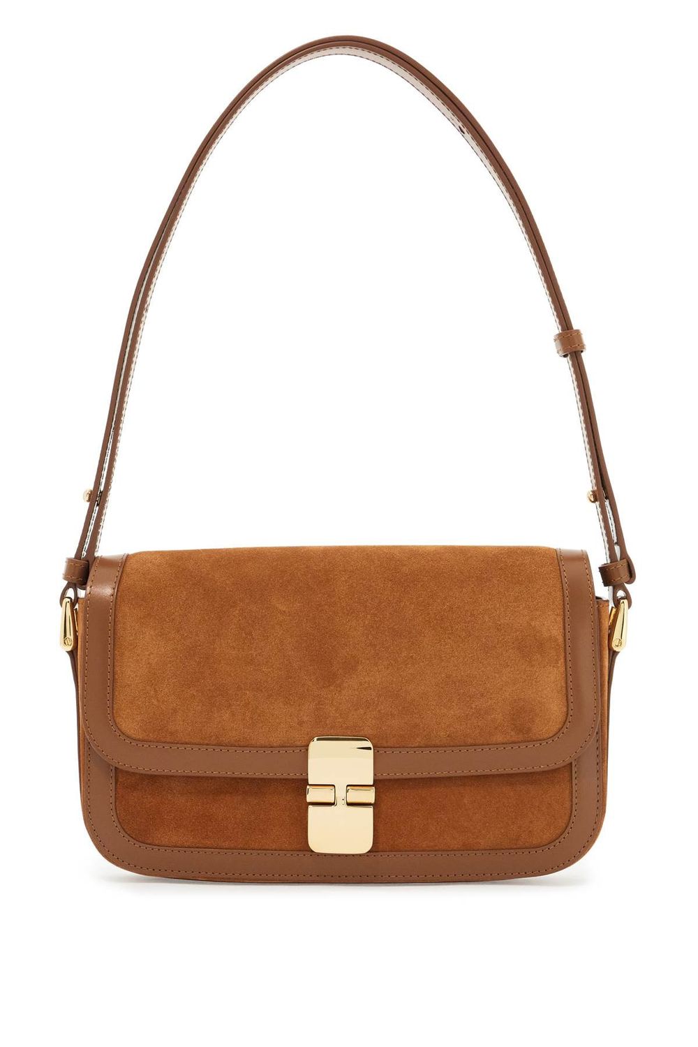 A.P.C. Grace Mini Suede Handbag