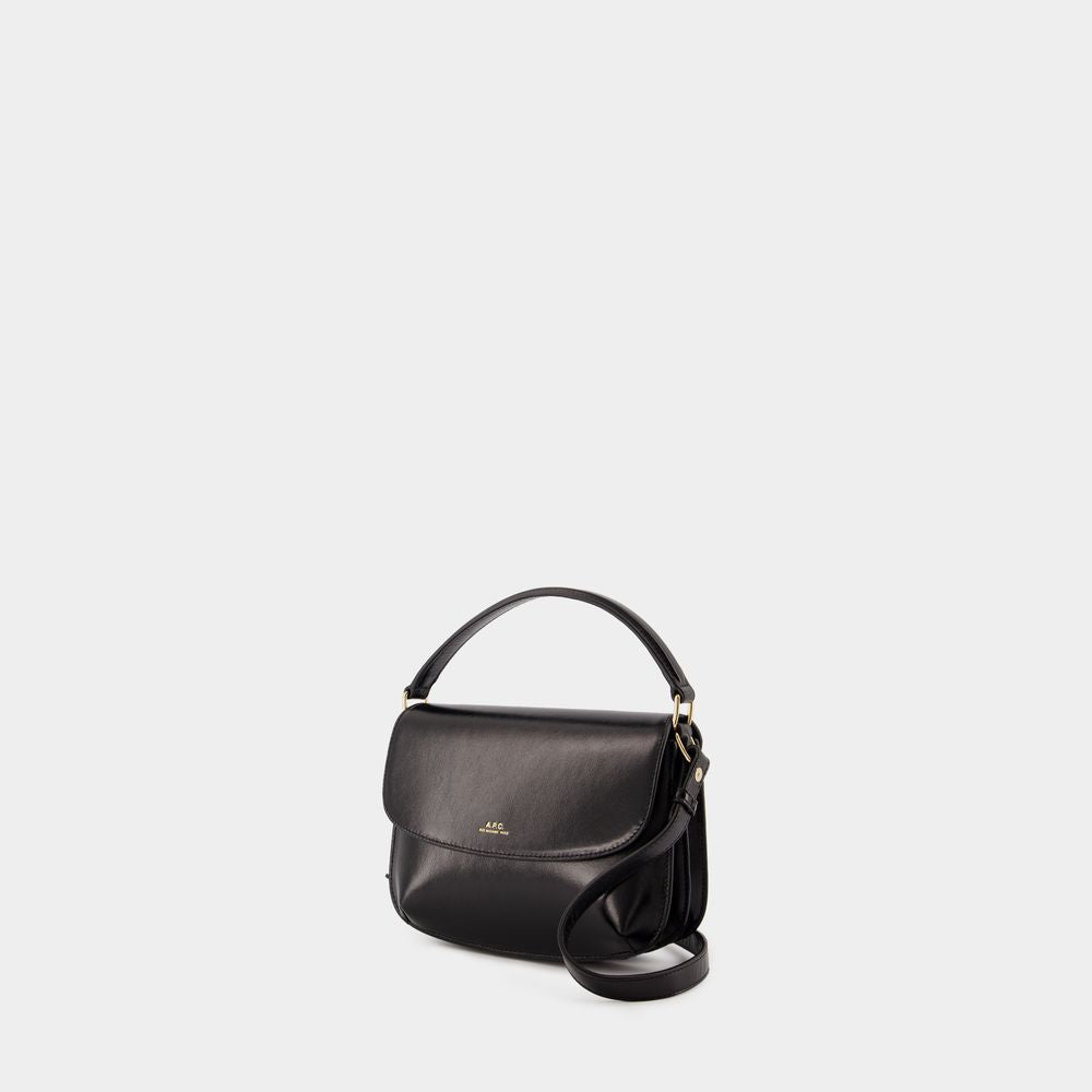 A.P.C. Mini Leather Shoulder Handbag