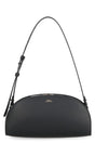 A.P.C. Demi-Lune Mini Leather Shoulder Handbag