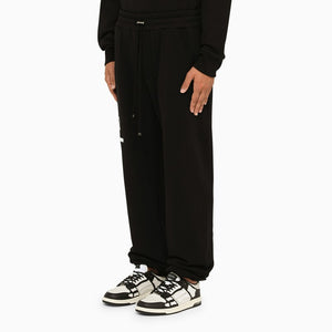 AMIRI Men's Black Cotton Jogging Trousers for FW23