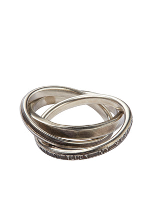 WERKSTATT:MUNCHEN Silver Ring Set for Men with 100% Argento 925 - CARRYOVER (2024 Season)