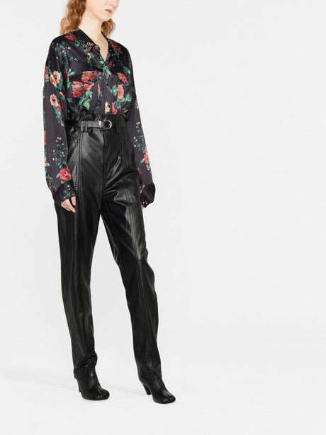 R13 Moody Florals: Women's Useless Treasures Silk Shirt