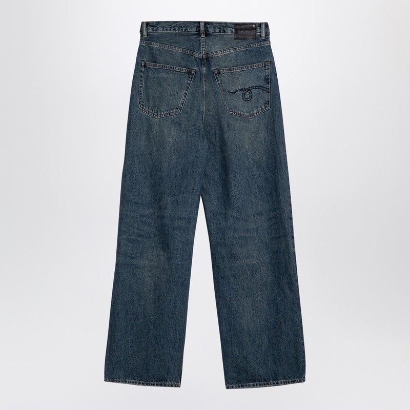 Quần Jeans Xanh Rộng