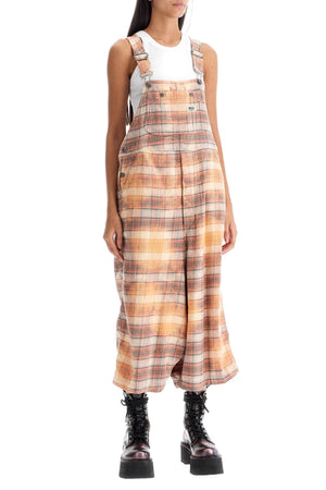 R13 Oversized Flannel Overalls - Women’s XS