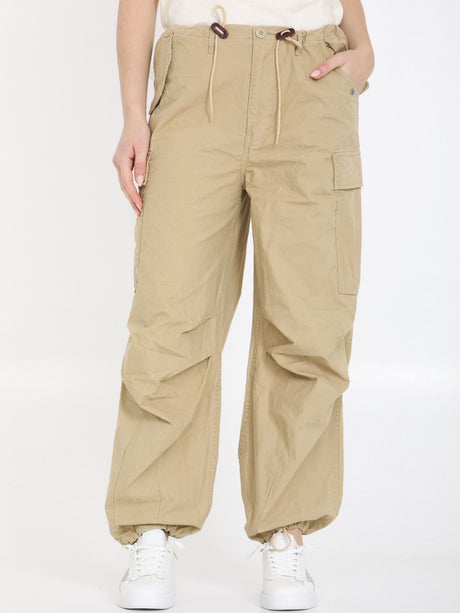 R13 Khaki Balloon Army Pants - SS24