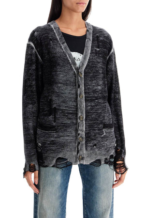 R13 Distressed Detail Cardigan XS