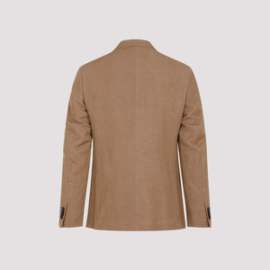 ZEGNA Brown Formal Summer Jacket for Men