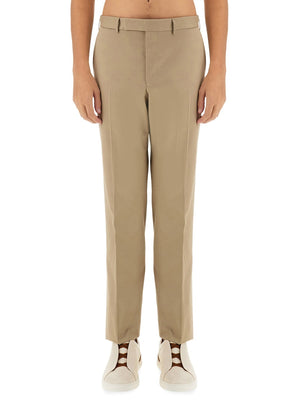 ZEGNA Straight Leg Pants - Modern Fit, Size 48