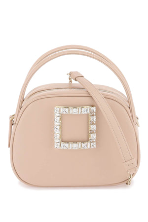 Pink Ladybug Mini Handbag with Crystal Buckle