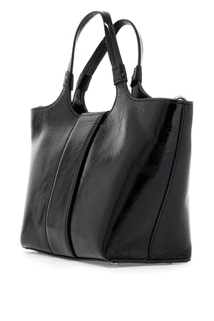 ROGER VIVIER Mini Viv' Chock Patent Leather Tote