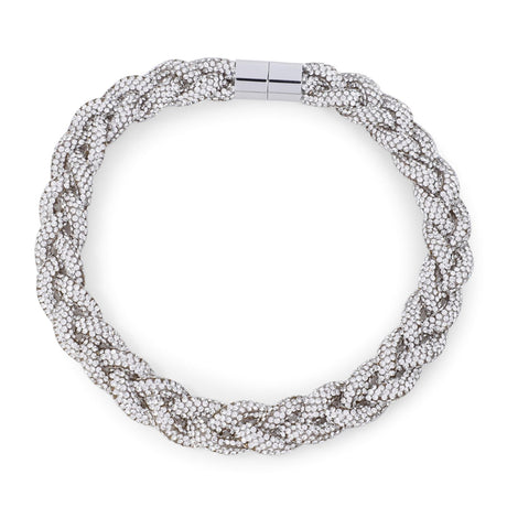 ISABEL MARANT Elegant Crew Neck Silver Necklace