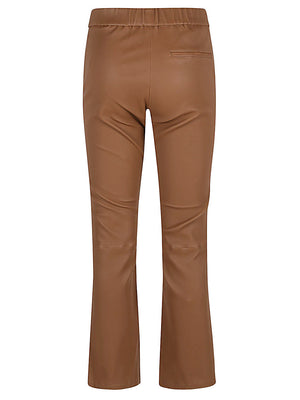 ENES Women's Straight Pants Longest Stretch in Camel for Fall/Winter 2024