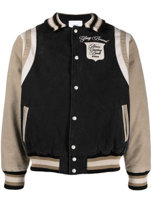 RHUDE Washed Canvas Varsity Jacket - FW23 Collection