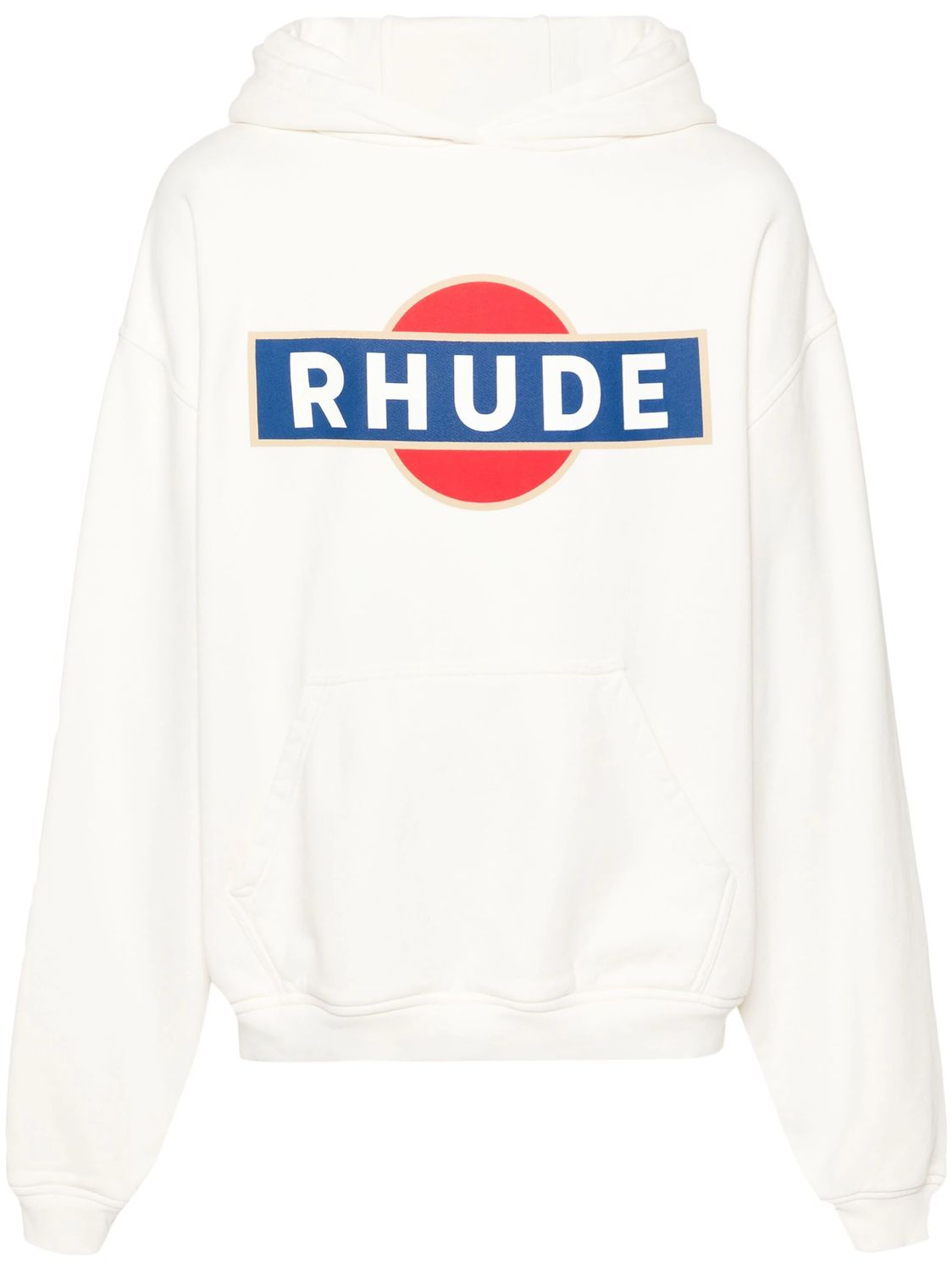 RHUDE RHUDE VINTAGE RACER COTTON HOODIE