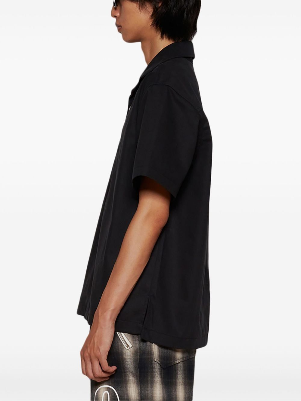 RHUDE Cross Logo Snap Shirt for Men - FW24 Collection