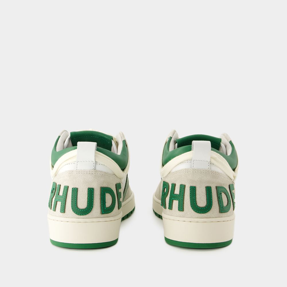 RHUDE White Low Top Sneakers for Men - SS24 Collection