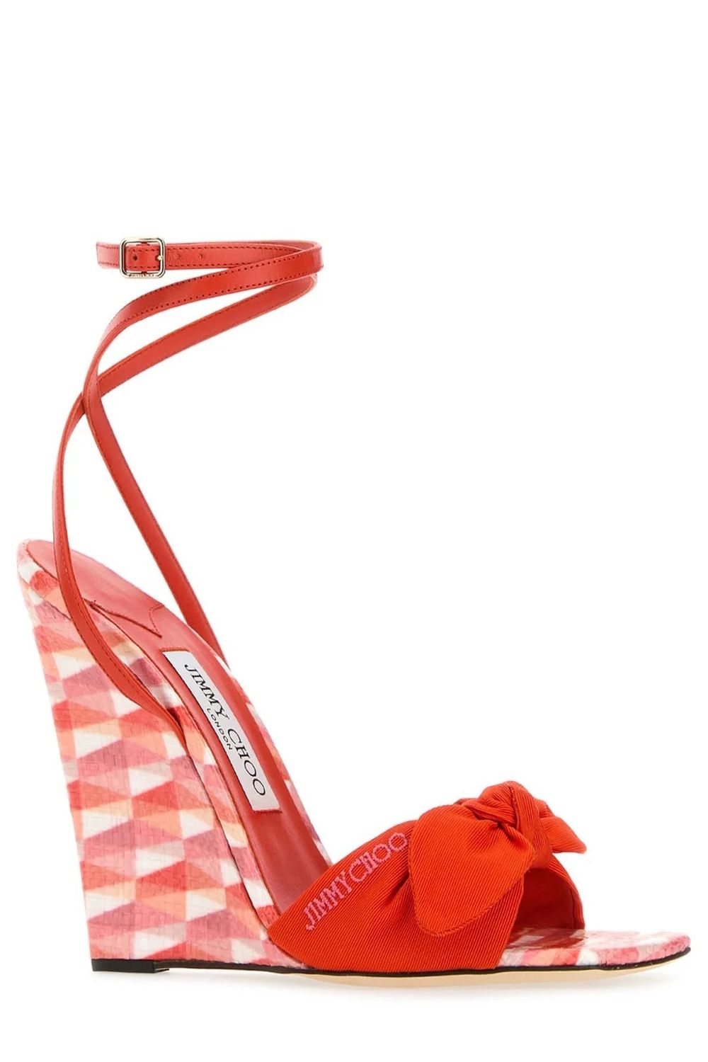 JIMMY CHOO Luxurious Paprikacan Richelle Sandals for the Fashionable Woman