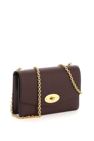 Mulberry Darley Small Grain Leather Crossbody Bag with Chain Strap and Postman's Lock, Multicolor
