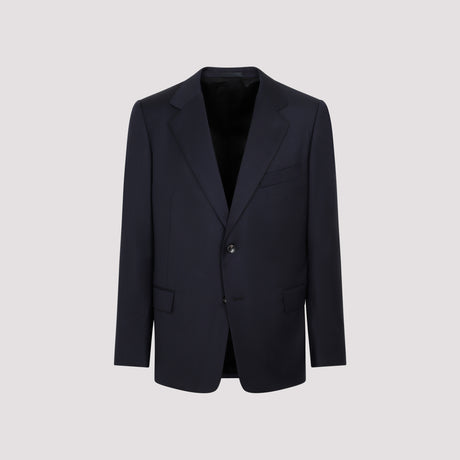 Men's SS23 Blue Wool Jacket