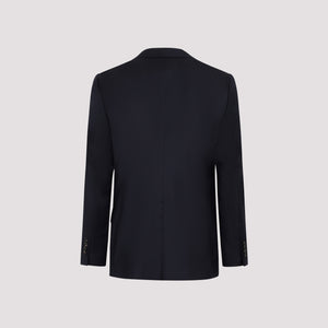 Men's SS23 Blue Wool Jacket