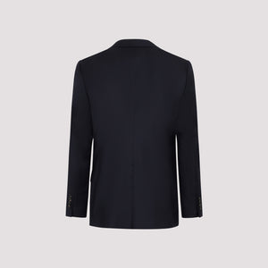 Áo khoác len nam màu xanh dương cho bộ sưu tập SS23