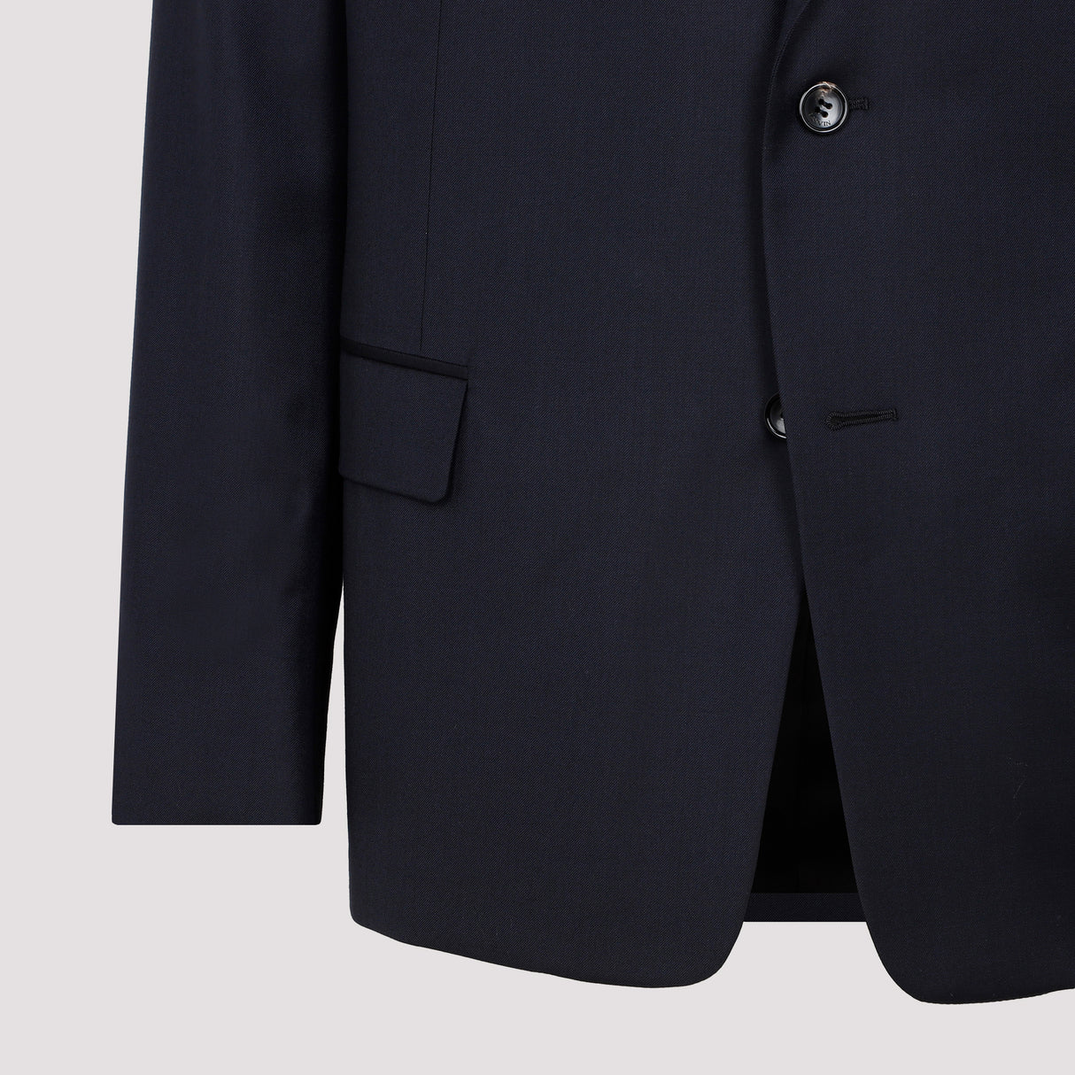 LANVIN Men's SS23 Blue Wool Jacket