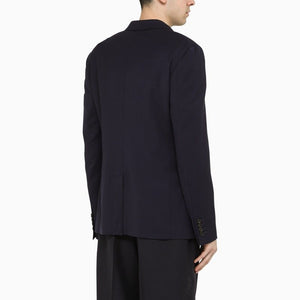 LANVIN Elegant Blue Wool Jacket