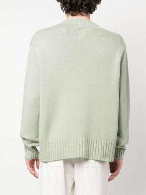 LANVIN Luxury Green Kaschmir Pullover for Men - SS23 Collection