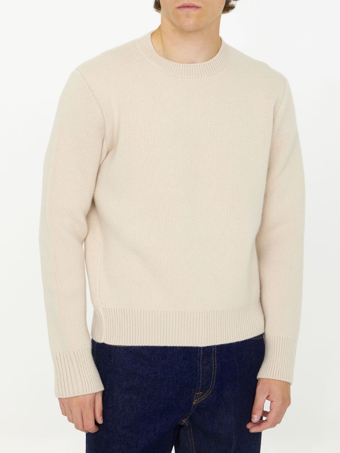 Wool and Cashmere Sweater for Men - FW23