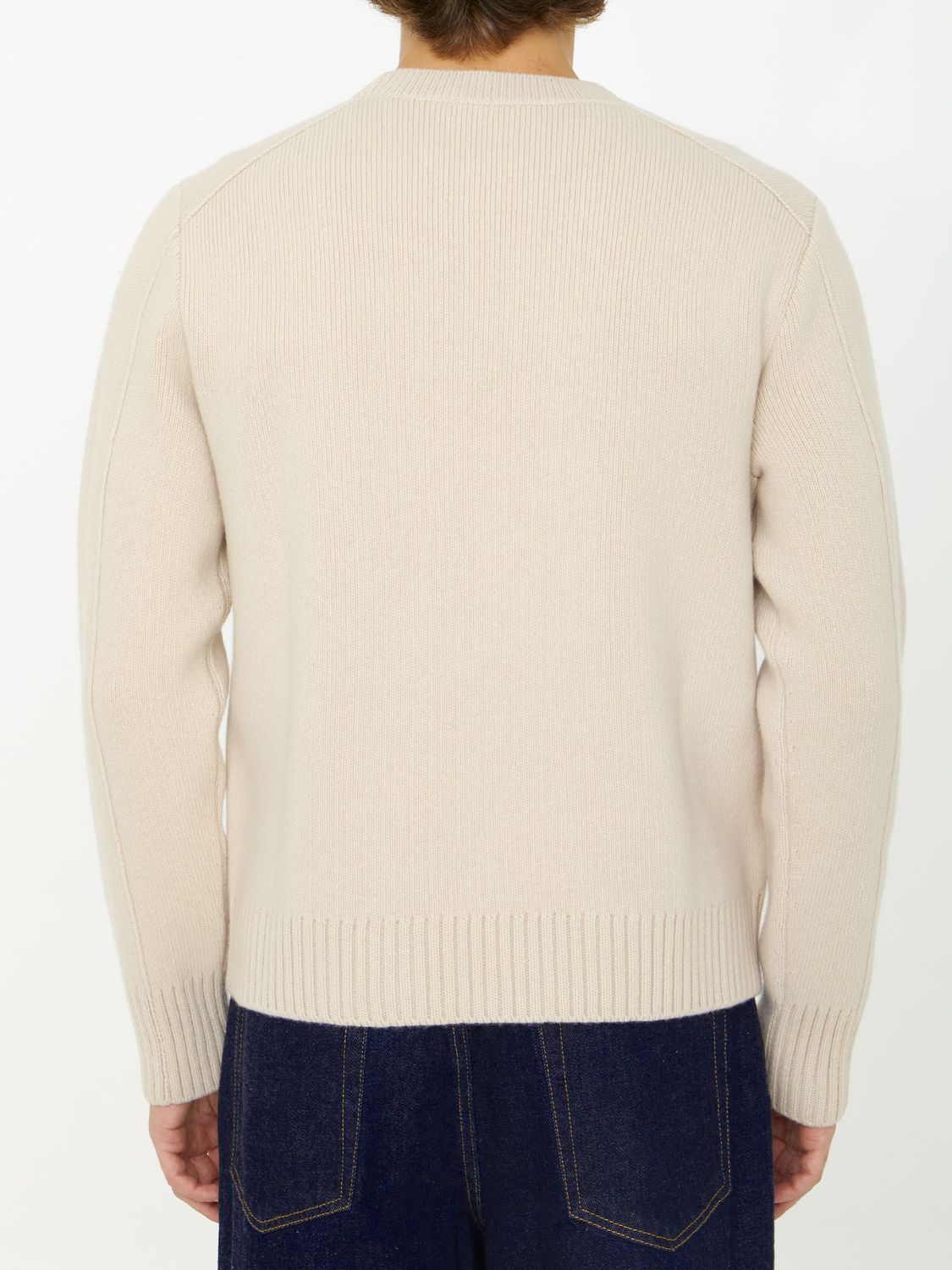 Wool and Cashmere Sweater for Men - FW23