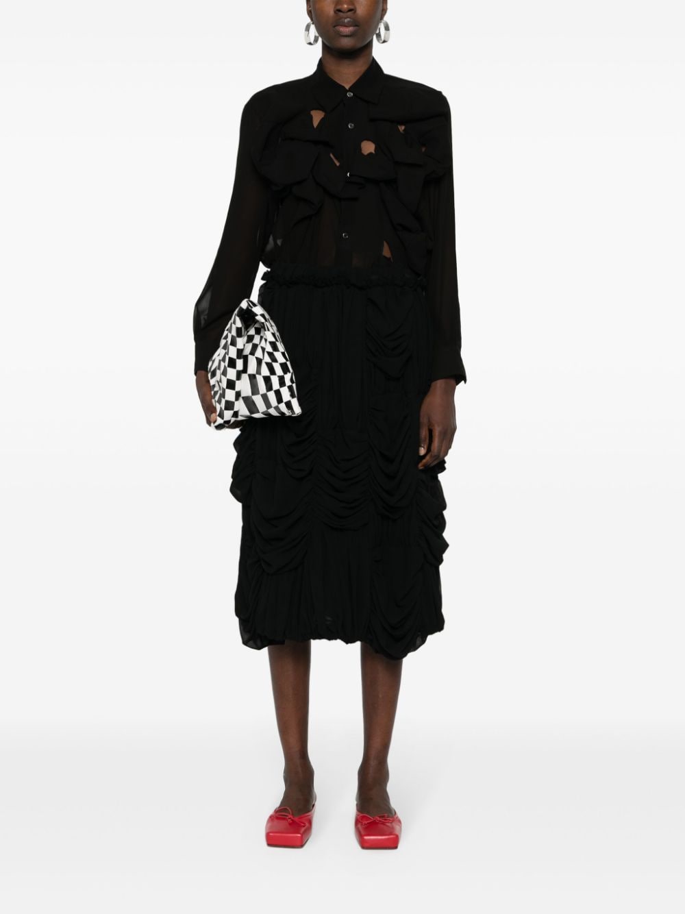 COMME DES GARÇONS Gathered Skirt for Women - Seasonal Must-Have!