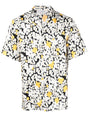 LANVIN Men's Floral Print Silk Shirt - FW23 Collection