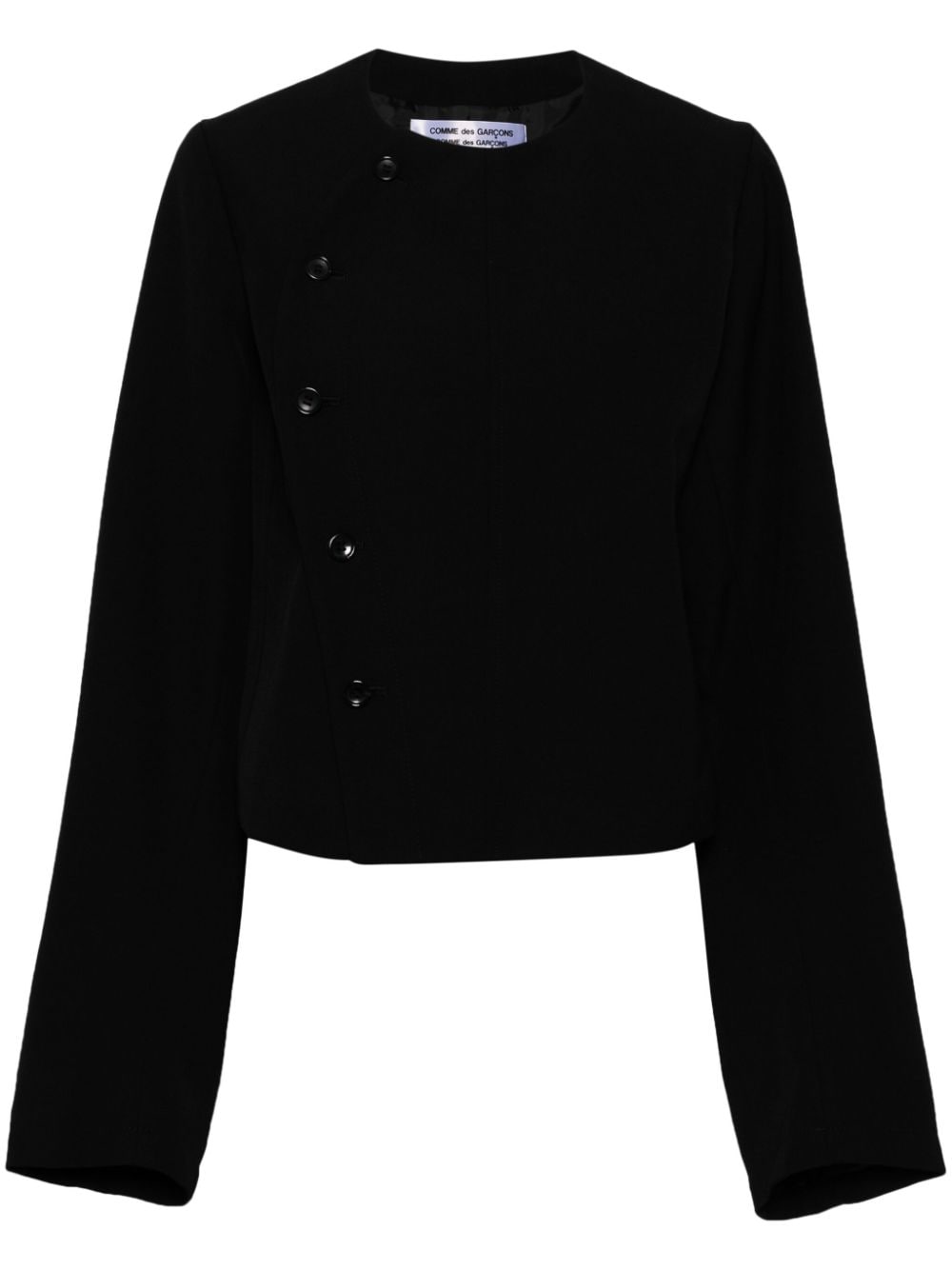 COMME DES GARÇONS Cut-Out Wool Jacket