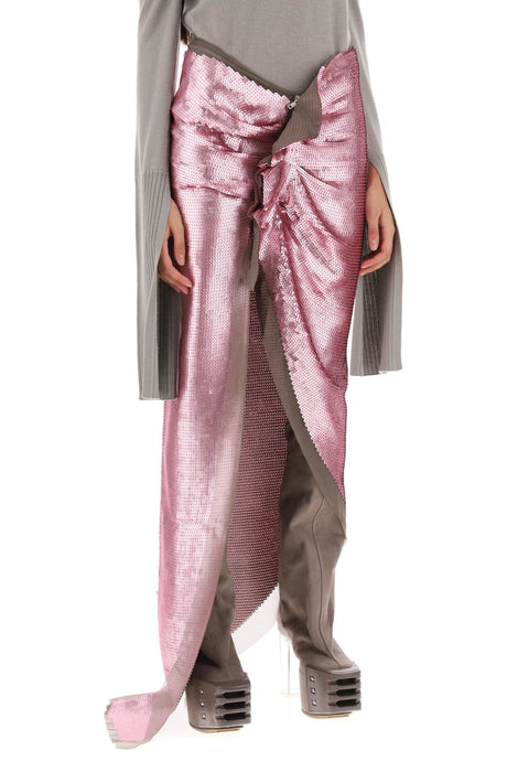 تنورة حريرية ملونة للنساء - FW23